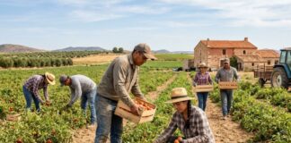 SE SOLICITAN PEONES/AS AGRÍCOLAS (3 VACANTES), PARA IMPORTANTE EMPRESA DEL SECTOR. BUEN SALARIO Y BENEFICIOS Agrícolas en España Trabajadores agricolas con o sin experiencia Empleo en España Farm workers spain jobs Empleos Urgentes