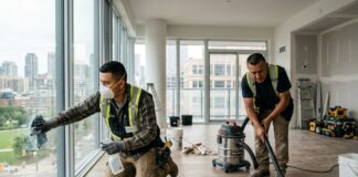 SE REQUIEREN LIMPIADORES/AS DE CONSTRUCCIÓN (CON O SIN EXPERIENCIA), SE OFRECE ENTRENAMIENTO Y BUEN PAGO Limpiadores en Canadá Limpieza final de obra en Canadá cleaning staff Persona de limpieza Empleo en Canadá jobs Empleos Urgentes