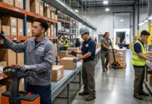 SE SOLICITA PERSONAL PARA ALMACÉN (HOMBRES Y MUJERES), NO SE REQUIERE EXPERIENCIA. PUESTOS DISPONIBLES EN VARIAS ÁREAS Operarios para almacen en Estados Unidos USA jobs warehouse operator Empleos USA 2026 Empleos Urgentes