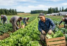 SE BUSCAN 6 TRABAJADORES/AS AGRÍCOLAS DE HORTALIZAS EN ABBOTSFORD, COLUMBIA BRITÁNICA (NO REQUIERE EXPERIENCIA). PAGO DE $18,25 POR HORA Peones agrícolas en Canadá farm workers empleo en Canadá como trabajadores para granja de vegetales en Canadá Empleos Urgentes
