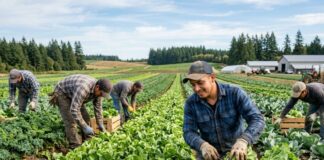 SE SOLICITAN PEONES/AS AGRÍCOLAS PARA COSECHA (NO REQUIERE EXPERIENCIA, SE ENTRENARÁ). PAGO $18,50 POR HORA, 30 A 40 HORAS SEMANALES Peones agrícolas en Canadá farm workers empleo en Canadá como trabajadores para granja de vegetales en Canadá Empleos Urgentes