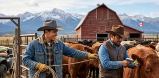 SE BUSCA TRABAJADOR GANADERO (CON O SIN EXPERIENCIA, SE ENTRENARÁ), GANADERÍA Y CRÍA DE GANADO VACUNO. SUELDO HASTA $3000 AL MES Trabajador ganadero en Canadá farm workers Canadá jobs Empleos en Canadá 2026 Empleos Urgentes