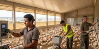 SE SOLICITA TRABAJADOR PARA GRANJA AVÍCOLA (CRÍA Y MANEJO DE AVES), LABORES GENERALES. NO REQUIERE EXPERIENCIA, SE CAPACITARÁ Trabajador para granja avícola en España Empleo en Sevilla Spain jobs poultry farm Empleos Urgentes