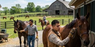 SE SOLICITAN TRABAJADORES/AS PARA GRANJA DE CABALLOS (3 PUESTOS), NO REQUIERE EXPERIENCIA. SALARIO APROX. $3450 AL MES Trabajadores Para Granja de Caballos Empleo en Oklahoma Granja de Caballos en USA Empleo sin experiencia en USA Horse Farm Workers Horse Farms in the USA Empleos Urgentes