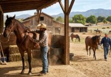SE SOLICITAN 3 TRABAJADORES PARA RANCHO DE CABALLOS (POCA EXPERIENCIA). PAGO $18.66 LA HORA, 40 HORAS SEMANALES Trabajadores para Rancho de Caballo Preparador de Caballos de Carreras Pura Sangre en USA empleo en Nueva York employment in New York Empleos Urgentes