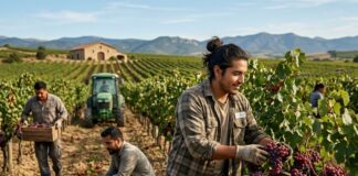 SE NECESITA PEÓN/A AGRÍCOLA PARA VIÑEDO (POCA EXPERIENCIA), 40 HORAS SEMANALES. BUEN SALARIO Y BENEFICIOS Viñedo en España Peones agricolas para viñedo Empleo en Burgos Farm workers Empleos Urgentes