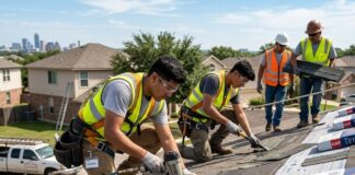 SE SOLICITAN APRENDICES DE TECHADOR/AYUDANTES (NO REQUIERE EXPERIENCIA PREVIA), 6 VACANTES. PAGO $19.65 POR HORA aprendices techadores ayudantes trabajadores de construcción construction estaff empleo en Estados Unidos USA jobs Empleos Urgentes