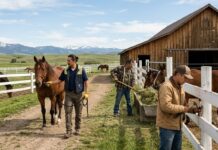 SE SOLICITAN AYUDANTES PARA RANCHO DE CABALLOS (10 PUESTOS), POCA EXPERIENCIA. 45 HORAS SEMANALES, PAGO $19.96 POR HORA Ayudantes Para Rancho de Caballos en Estados Empleo en California Horse Ranch Helpers employed for farm in the United States Empleos Urgentes