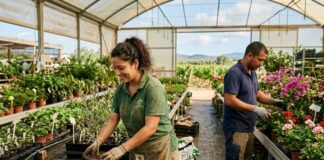 SE PRECISAN OPERARIOS/AS DE VIVERO E INVERNADERO (10 VACANTES), MÍNIMA EXPERIENCIA. JORNADA COMPLETA, BUEN SALARIO Operarios de Vivero e Invernadero en España peones agrícolas en España Empleo en Valdejalón Empleo en Zaragoza Nursery and Greenhouse Workers in Spain Empleos Urgentes