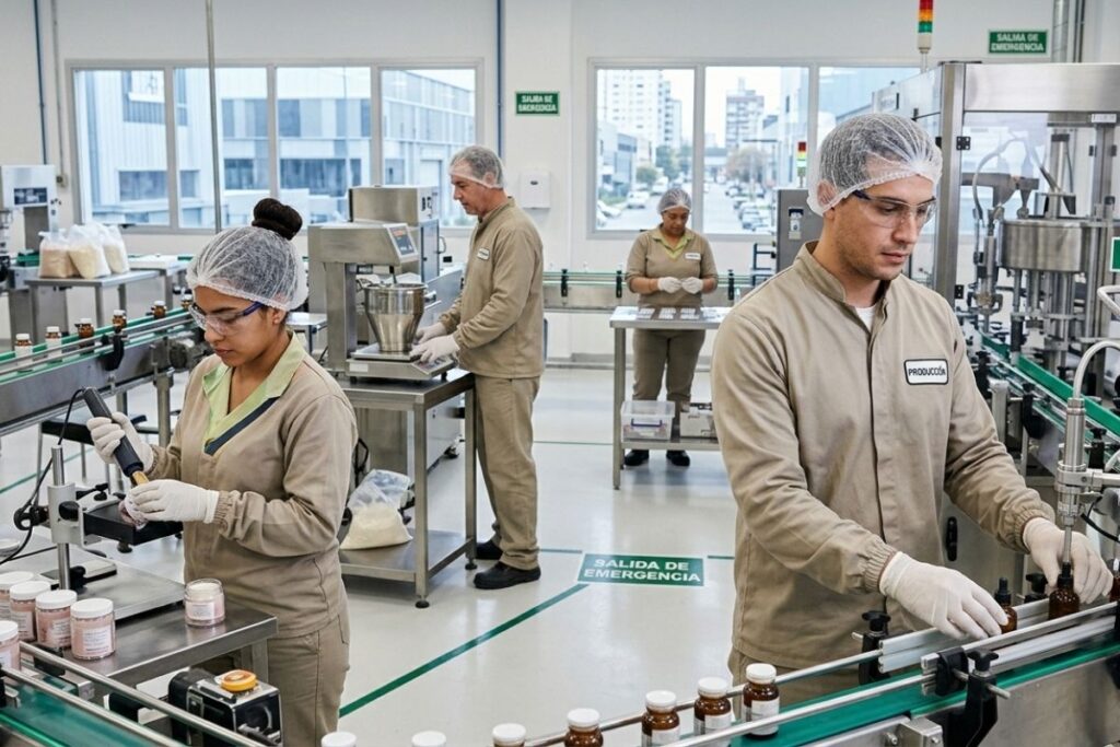Operaria de producción en Villa Martelli