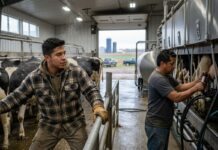 SE SOLICITA TRABAJADOR DE GRANJA LECHERA (CON O SIN EXPERIENCIA), CONTRATO PERMANENTE. PAGO $4135,2 AL MES Trabajador de Granja Lechera empleo sin experiencia, en Canadá Empleado Para Rancho en Canadá Dairy Farm Worker Job Without Experience in Canada Ranch Employee in Canada Empleos Urgentes