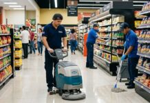SE BUSCA AUXILIAR DE LIMPIEZA PARA TIENDAS DE WALMART EN LA ZONA DE HEREDIA (PRIMARIA COMPLETA), TIEMPO COMPLETO DE 48 HORAS SEMANALES CON HORARIO ROTATIVO. SALARIO A CONVENIR Limpieza de supermercado en Costa Rica cleaning staff empleo en Costa Rica supermarket staff Empleos Urgentes