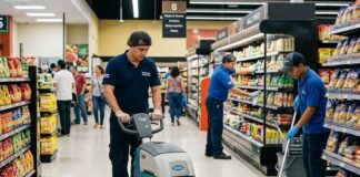 SE SOLICITA AUXILIAR DE LIMPIEZA PARA SUPERMERCADO (MÍNIMA EXPERIENCIA), HORARIOS ROTATIVOS. BUEN SUELDO Limpieza de supermercado en Costa Rica cleaning staff empleo en Costa Rica supermarket staff Empleos Urgentes