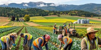 SE NECESITAN 5 PEONES AGRÍCOLAS, NO SE REQUIERE EXPERIENCIA. SE ENTRENARÁ, BUEN PAGO POR HORA. INGRESO INMEDIATO Peones agricolas en Cnada Empleos en Canada 2026 farm workers Canada jobs