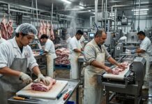 SE SOLICITAN OPERARIOS/AS CÁRNICOS PARA IMPORTANTE EMPRESA DEL SECTOR (MÍNIMA EXPERIENCIA). PAGO 10,89 € POR HORA, 40 HORAS SEMANALES Operarios Cárnicos Empresa Cárnica empleo de operario en España Meat Workers Meat Company Empleos Urgentes