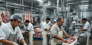 SE SOLICITAN OPERARIOS/AS CÁRNICOS PARA IMPORTANTE EMPRESA DEL SECTOR (MÍNIMA EXPERIENCIA). PAGO 10,89 € POR HORA, 40 HORAS SEMANALES Operarios Cárnicos Empresa Cárnica empleo de operario en España Meat Workers Meat Company Empleos Urgentes